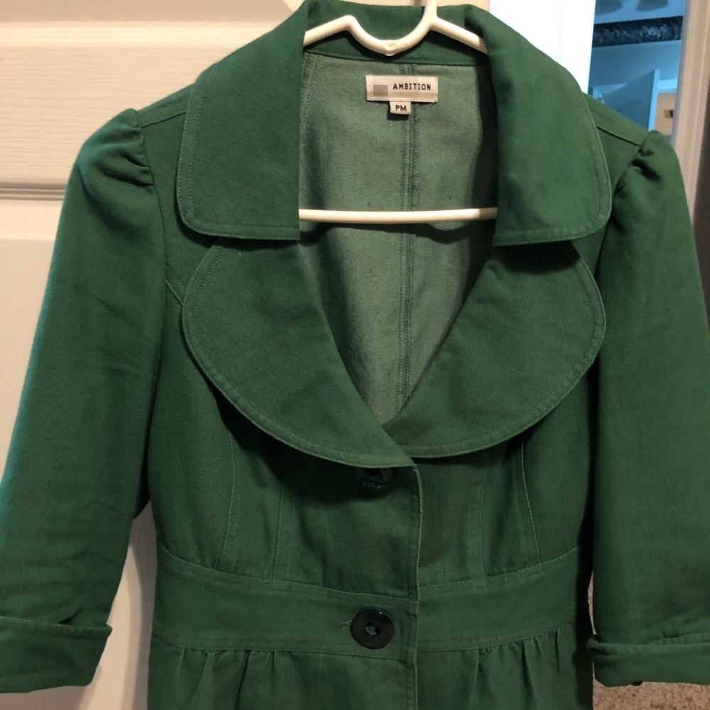 Ladies MP Green blazer/top